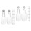 24 Pcs Juice Bottle The Pet Container Portable 4