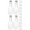 24 Pcs Juice Bottle The Pet Container Portable 5