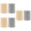 600 Pcs Nail Art Aids Crystal Multicolor Plastic 9