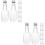 24 Pcs Juice Bottle The Pet Container Portable 6