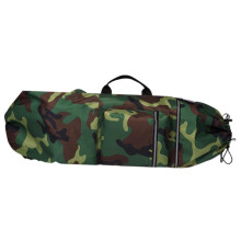 Skateboard Backpack Longboard Carry Case Deck Organizer Oxford Cloth Pouch Shoulder Bag Green 113cmx40cm