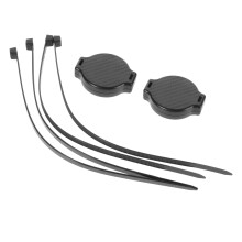 1Conjunto Suporte Fixador Para Localizador De Bike Preto Material Pla