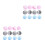 24 Pcs Creative Kids Bouncy Balls Toy 9