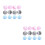 24 Pcs Creative Kids Bouncy Balls Toy 10