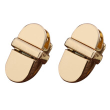 3 Pieces Retro Lock Buckle Women'S Miss Handbag Catch Clasps Purse