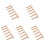 5Pcs Wooden Cat Wall Perch and Steps Khaki Multi-Level Cat Shelf 4