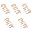 5Pcs Wooden Cat Wall Perch and Steps Khaki Multi-Level Cat Shelf 5