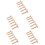 5Pcs Wooden Cat Wall Perch and Steps Khaki Multi-Level Cat Shelf 8