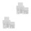 2Pcs Mini Villa Ornament Realistic House Model For Sand Table 9