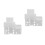 2Pcs Mini Villa Ornament Realistic House Model For Sand Table 7