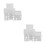 2Pcs Mini Villa Ornament Realistic House Model For Sand Table 4