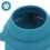 tigela silicone com para , de 5