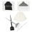 4 Unidades De Silicone Reutilizável Para Coloração Do 3