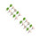 30 Pcs Mini Resin Trees for Micro Landscape DIY Models 4