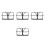 4Pcs Portable Sheet Music Stand Folding Tabletop Holder 9