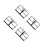4Pcs Portable Sheet Music Stand Folding Tabletop Holder 10
