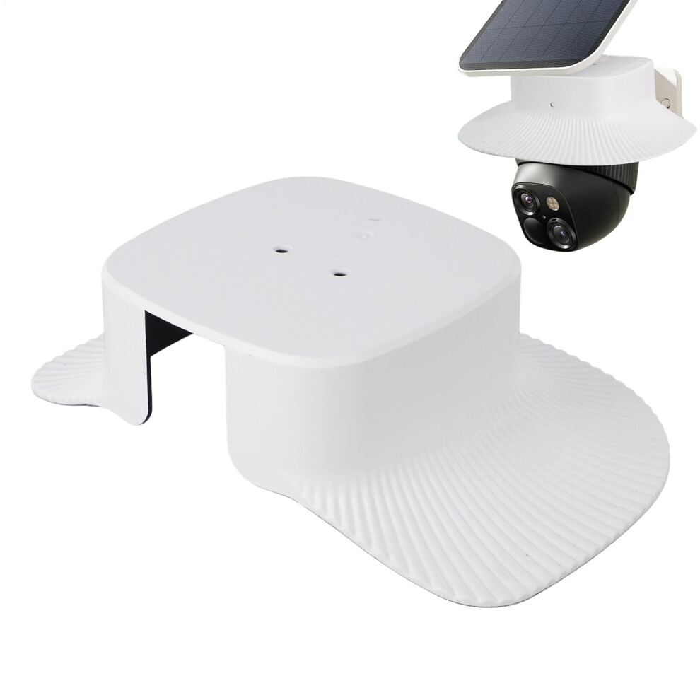 Sun Rain Shade Camera Cover, 7.09 X 5.51 X 2.36 Inch Camera Cover, Weatherproof Solar Cam Protector For Home, Cafe, Hotel 9365049741255