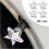 Tire Stem Valve Caps 4Pack Universal PentagramShaped Black Dust Covers For Wheels 3