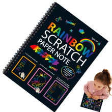 Scratch Art for Kids  Scratch Notes Stocking Filler  Magic Scratch Paper Set