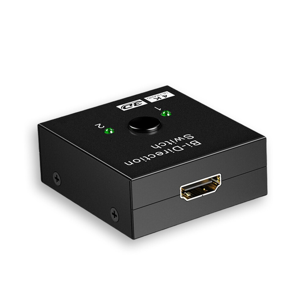 Bidirectional Hdtv Switcher 4K Hdmi Splitter With Audio Output For Tvs Monitors Projectors Compatible With Hd Devices 9347817406306