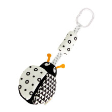 1 Piece Cute Stroller Accessory Animal Theme Wind Chime for Early Childhood Education and Stimulation Safe and Healthy Detachable for Buggy 30X15X6cm