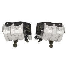 Bremsekalipersett med direkte installasjon og banjoer inkludert for Yamaha Rhino660 2004-2007 og Rhino450 2006-2009 Plug and Play OEM