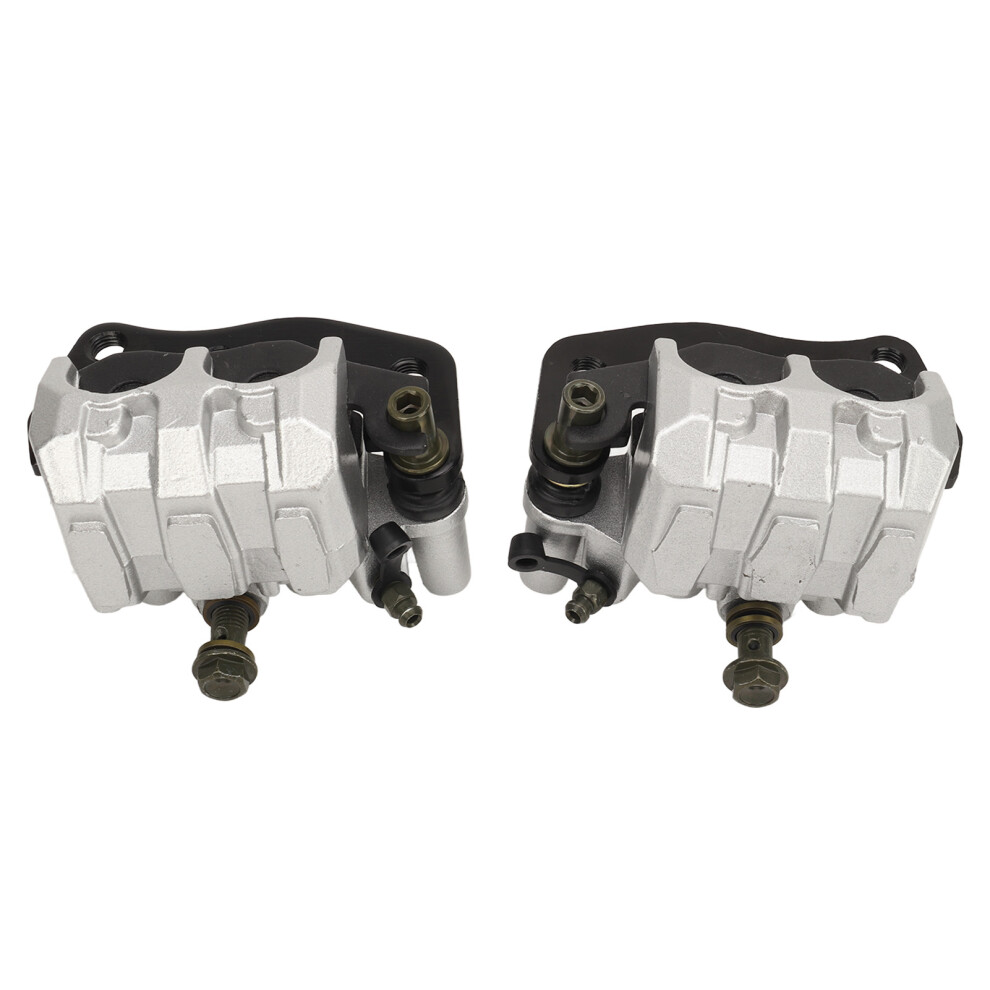 Brake Pads And Banjos Included Brake Calipers Set For Yamaha Rhino Utv Direct Install Oem Specifications Fits Rhino 660 2004-2007 And Rhino 450 9190834885025
