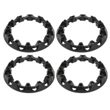 Universale 4-tlg. Radkappen für ATV Go Kart 10 Zoll 280 mm Außendurchmesser