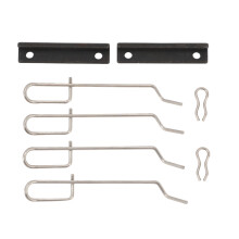 Dur Choke Link Kit til CLIO MK1MK2, Kompatibel med regulatorfjeder reservedel, Forbedret sikkerhed pålidelig måtte design, Plæneklipper del til