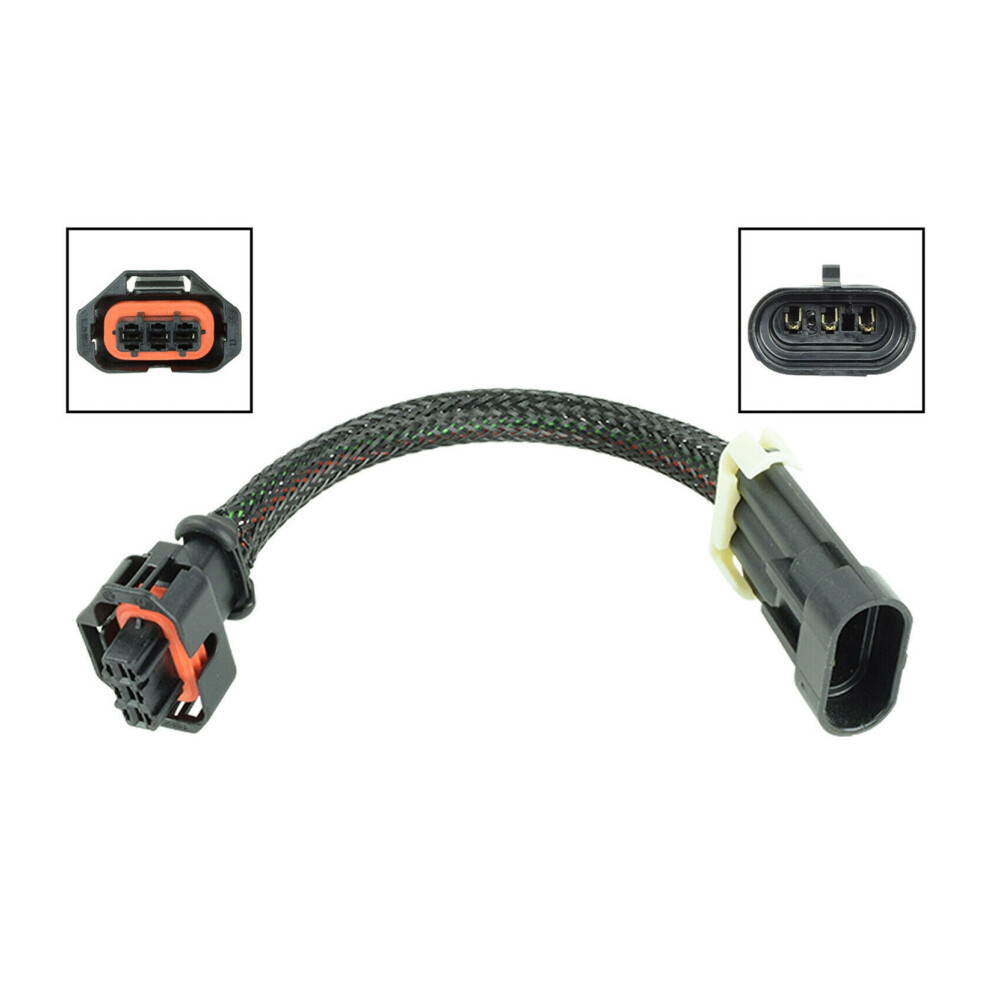 Gen 3 To Gen 4 Map Sensor Conversion Harness, Compatible With Gm Part 12592525, 6 Inch Extension Adapter Featuring Plug-And-Play Compatibility And 9190834580623