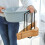Garment Rack Organizer, Practical Design Iron Hanger Stand With Double Storage Mode, Efficient Space Saving For Closet And Laundry Room, Fine Workmans 4