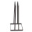 Garment Rack Organizer, Practical Design Iron Hanger Stand With Double Storage Mode, Efficient Space Saving For Closet And Laundry Room, Fine Workmans 7
