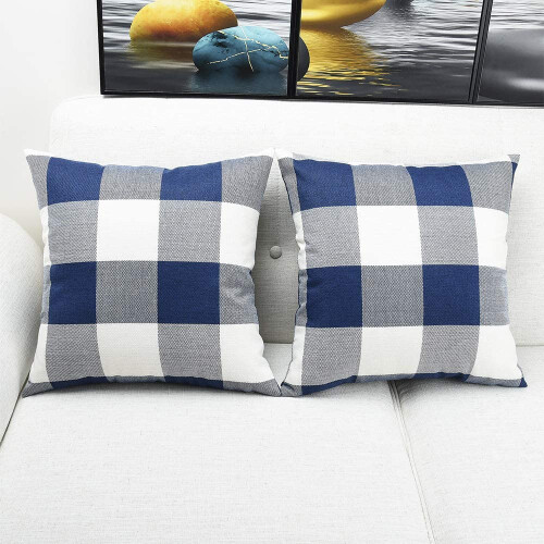 Τετράγωνα μαξιλαροθήκες Mix and Match Design, πολυχρηστική διακόσμηση σπιτιού και 1