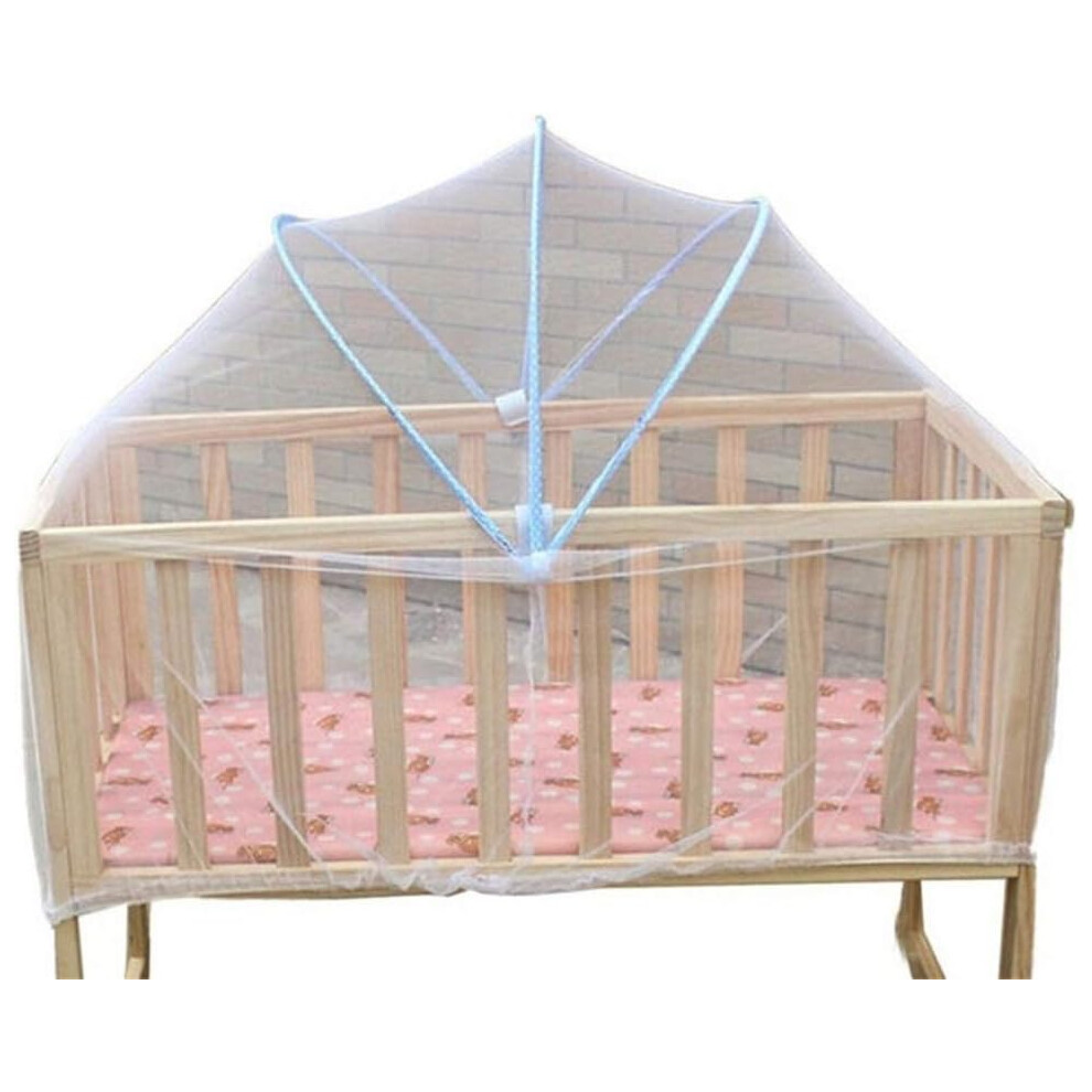 Baby Mosquito Insect Net with Zipper for Quick Access, Portable Mosquito Net Tent for Newborns, Suitable for Both Indoor Outdoor Use, Protects From Mo