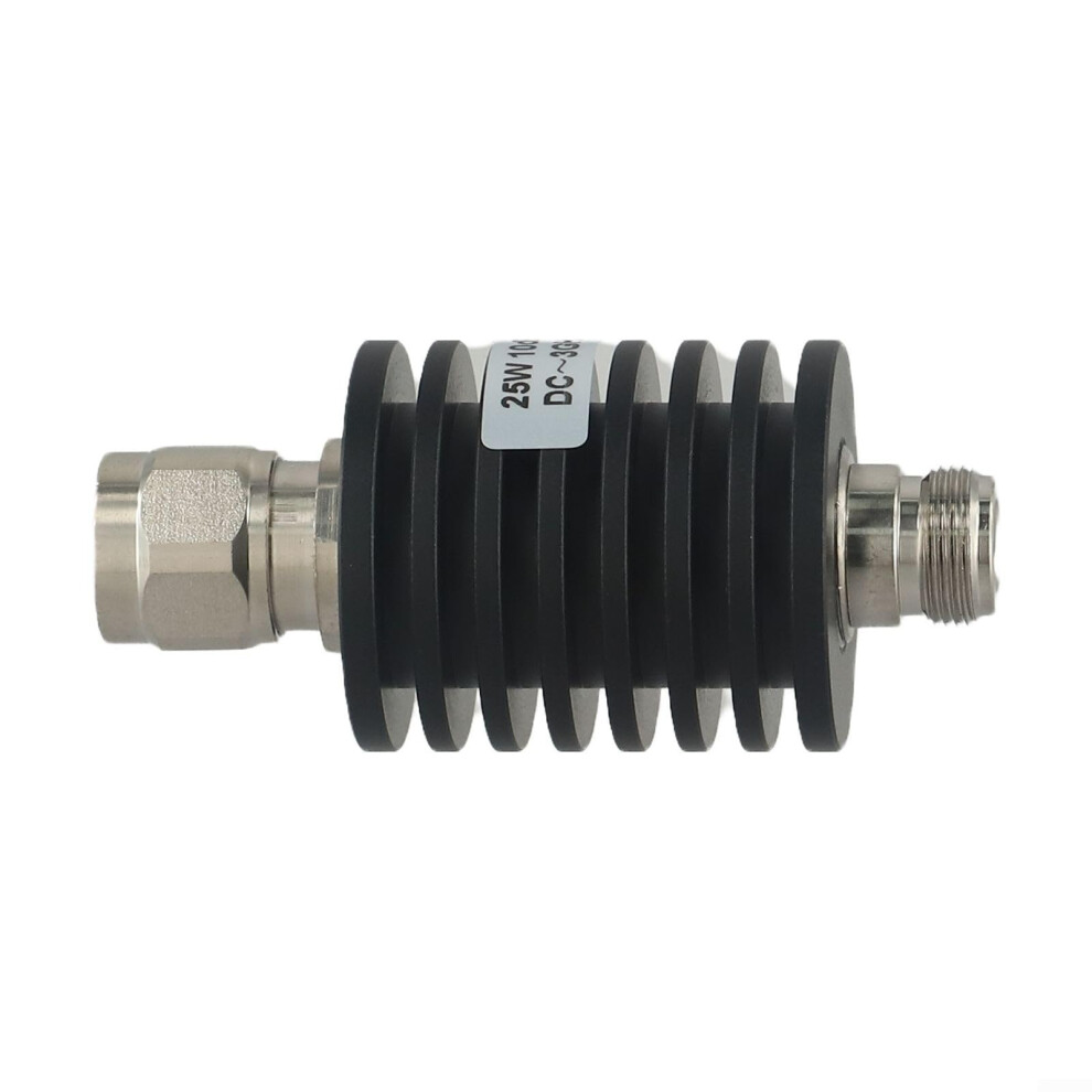 25 W Ntype Coaxial Fixed Attenuator, Adjustable 1 Db To 40 Db, Dc To 3 Ghz 9365049741781
