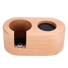 Espresso Tamping Station Coffee Organizer With Beech Wood Base Anti Slip Design Multi Tool Holder For 51-54Mm Portafilter Tamper And Distributor