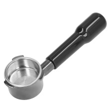Koffie-extractietool met bodemloze portafilter, 51 mm, handmatige espressomachine, enkelwandig filter met ergonomische handgreep, geschikt voor