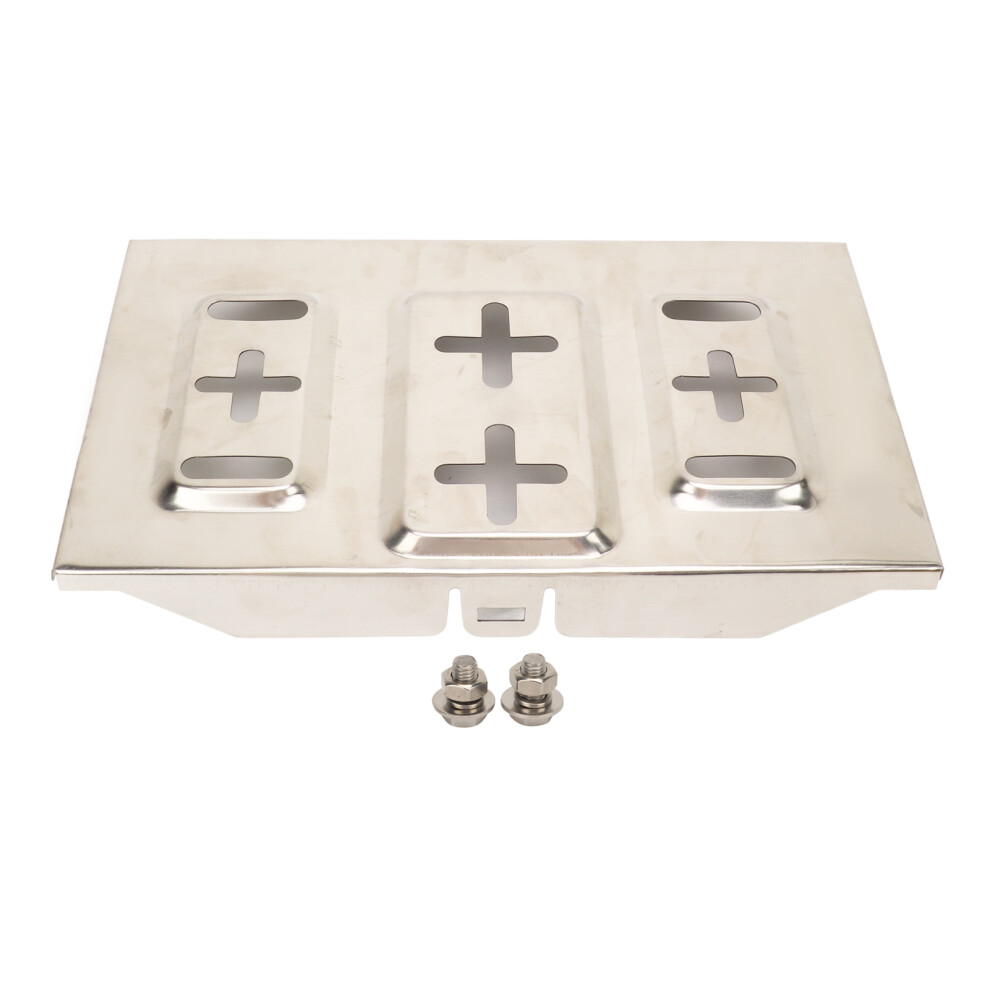 Metal Battery Mounting Tray Sturdy Metal Construction Universal Battery Holder Durable In Use Heavy Duty Steel For Vehicle Engine Repair And 9190834878140