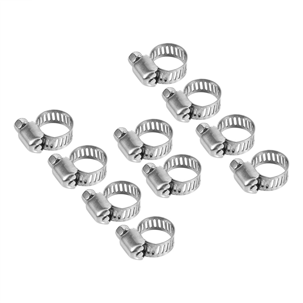 Stainless Steel Worm Gear Hose Clamps Adjustable Automotive Applications Industrial Applications Corrosion Resistant Rust Resistant Oil Proof 9437117546212