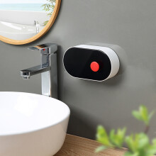 Semi-Automatic Toothpaste Holder, Automatic Toothpaste Dispenser With Wall Mounted Without Screws, Large Storage Space For Shower And Bathroom (Univer