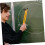 Large Compass Drawing Tool Teaching Compass Plastic Orange 4