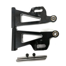 Aluminum Front Lower Control Arm for 1/14 MJX Hyper Go 14209 14210 Improved Durability Aluminum Front Lower Control Arm for 1/14 MJX Black