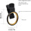 Handy polarizing filter, clipon filter, portable camera lens accessory, 52 mm, circular polarizing filter 3