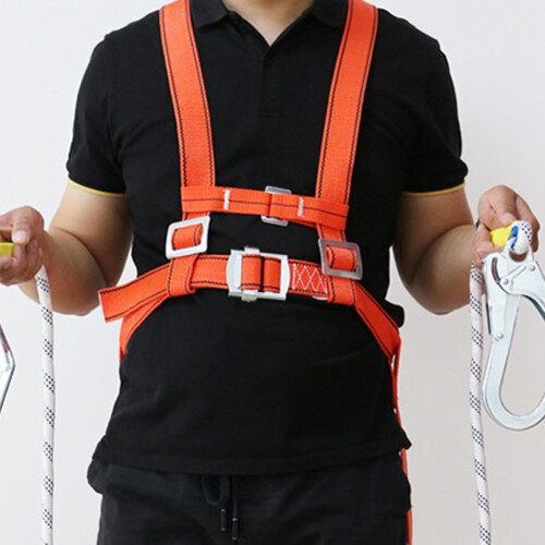 Climbing Harness, Adjustable Multifunctional Safety Belt for Air Tasks 1