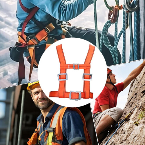 Climbing Harness, Adjustable Multifunctional Safety Belt for Air Tasks 2