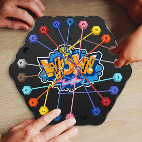 String Puzzle Game  Brain teaser with string for ages 3 and up, travel toy 1