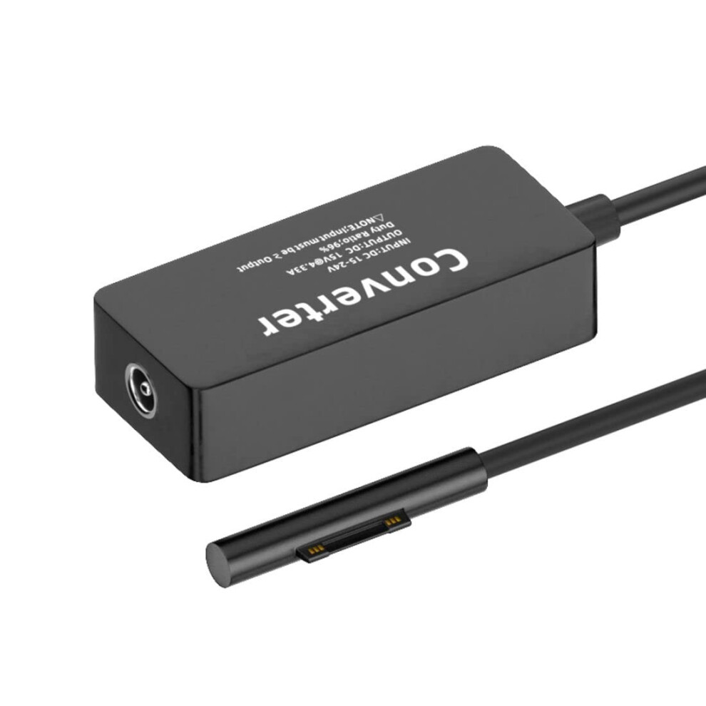 Cy Surface Charge Converter Dc 5.5X2.5mm To Surface Pro 39 65W 15V Charge Adapter 9426802253894