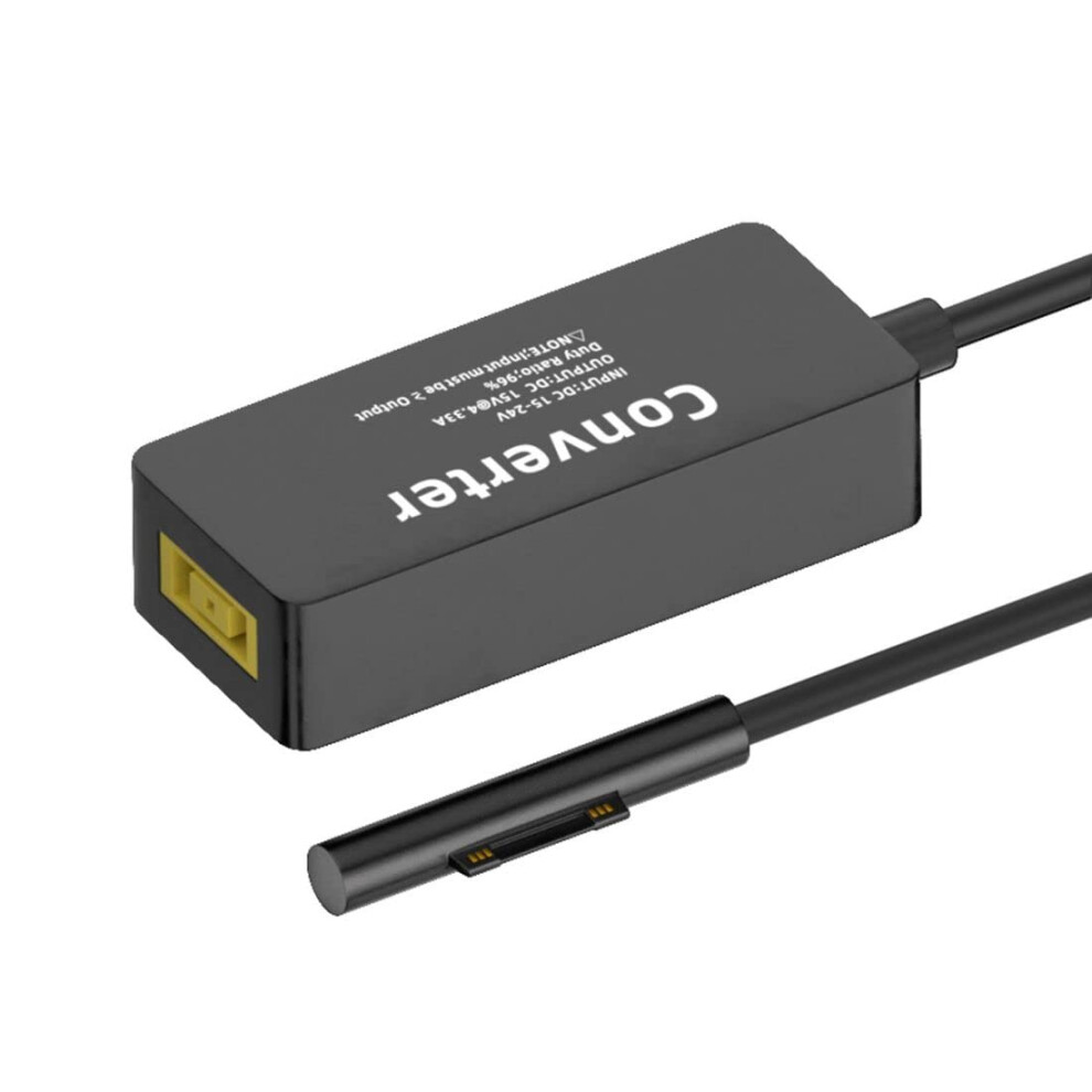 Cy Surface Charge Converter For Thinkpad X1 To Surface Pro39, 65W Dc 15V, 11.0X4.5mm Connector 9426802253917