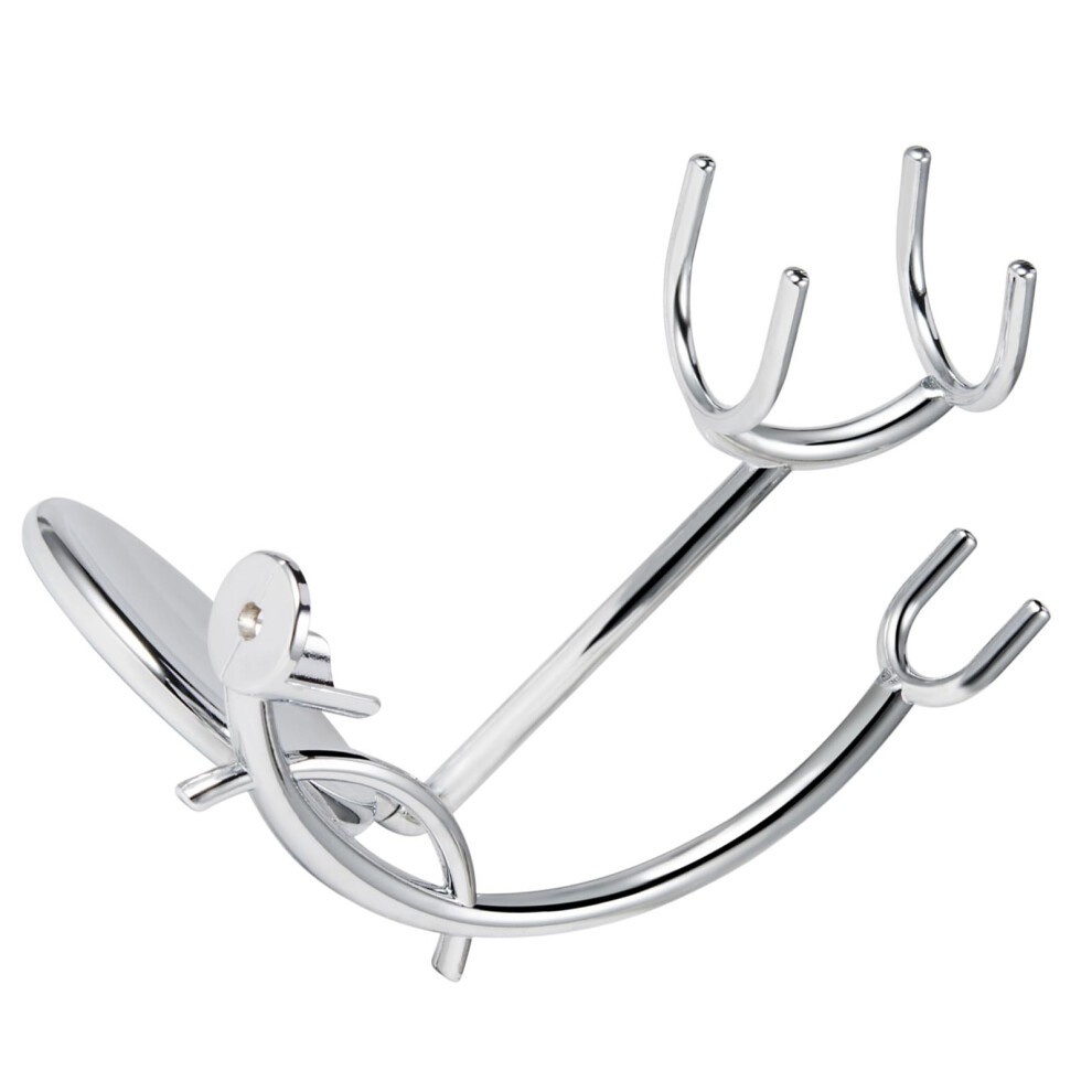Razor Holder, Metal Razor Holder, Manual Razor Holder, Bowl Holder, Shaving Brush, Electroplating Holder for Razor Brush and Razor