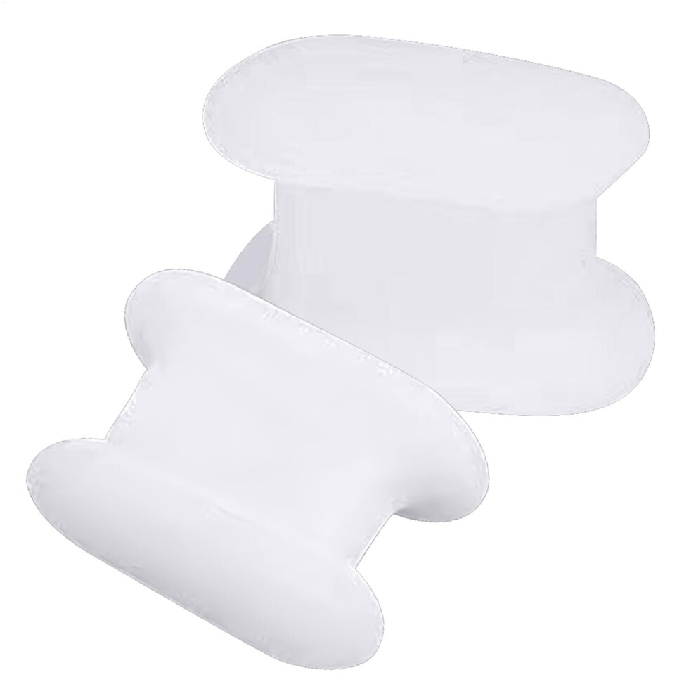 Toe Separator for Overlapping Toes, Big Toe Corrector  Smoothing Toe Separator Gel Alignment Toe Corrector  Reusable Toe Spacer for Overlapping Toes